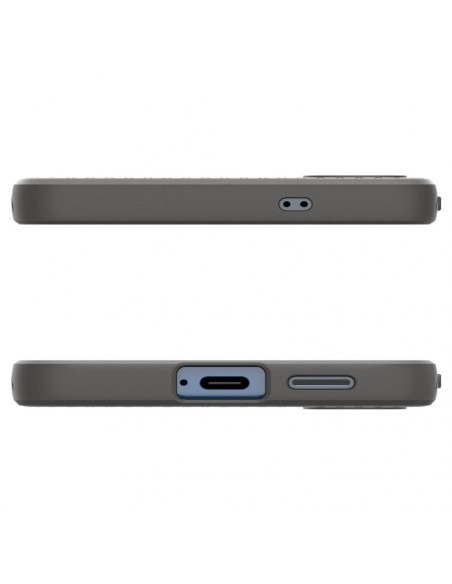 
„Samsung Galaxy S25+“ skysčio oro dėklas – pilkas
