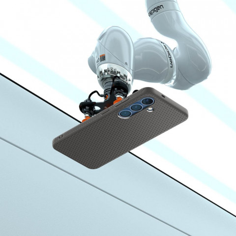 
„Samsung Galaxy S25+“ skysčio oro dėklas – pilkas
