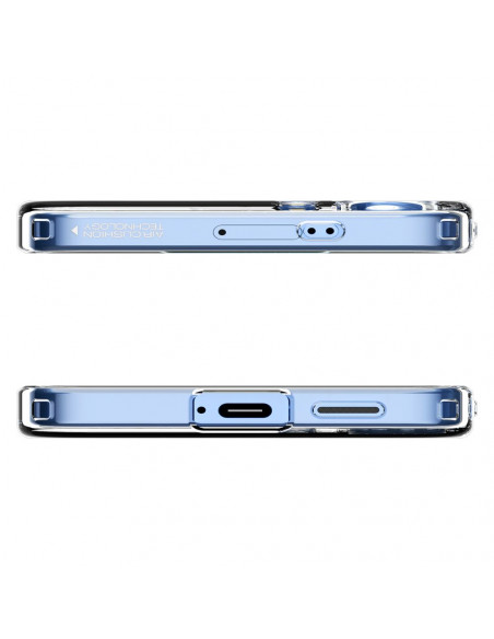 
„Samsung Galaxy S25+“ skystųjų kristalų dėklas – skaidrus
