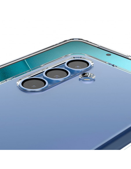 
„Samsung Galaxy S25+“ skystųjų kristalų dėklas – skaidrus
