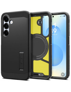 
„Samsung Galaxy S25+“ tvirtas „MagSafe“ dėklas – juodas
