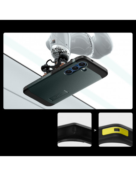 
„Samsung Galaxy S25+“ tvirtas „MagSafe“ dėklas – žalias
