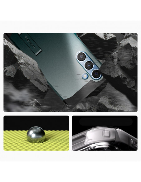 
„Samsung Galaxy S25+“ tvirtas „MagSafe“ dėklas – žalias
