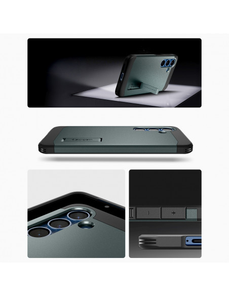 
„Samsung Galaxy S25+“ tvirtas „MagSafe“ dėklas – žalias
