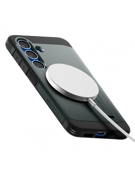 
„Samsung Galaxy S25+“ tvirtas „MagSafe“ dėklas – žalias
