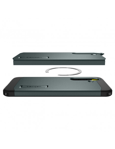 
„Samsung Galaxy S25+“ tvirtas „MagSafe“ dėklas – žalias
