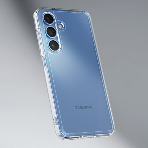 
„Samsung Galaxy S25+ Ultra Hybrid“ dėklas – skaidrus
