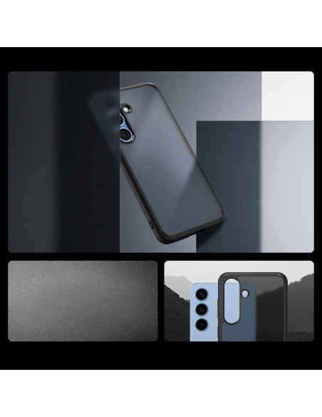 
„Samsung Galaxy S25+ Ultra Hybrid“ dėklas – juodas
