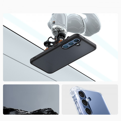 
„Samsung Galaxy S25+ Ultra Hybrid“ dėklas – juodas
