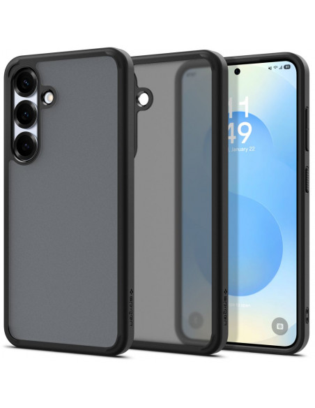 
„Samsung Galaxy S25+ Ultra Hybrid“ dėklas – juodas
