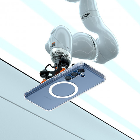 
„Samsung Galaxy S25+ Ultra Hybrid Mag“ dėklas – skaidrus
