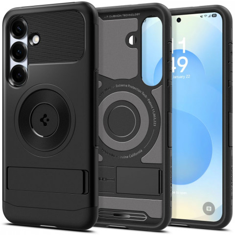 
„Samsung Galaxy S25+“ plonas šarvuotas dėklas – juodas
