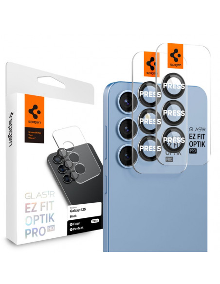 
Kameros dėklas, skirtas „Samsung Galaxy S25+“, juodas - 2 vnt.
