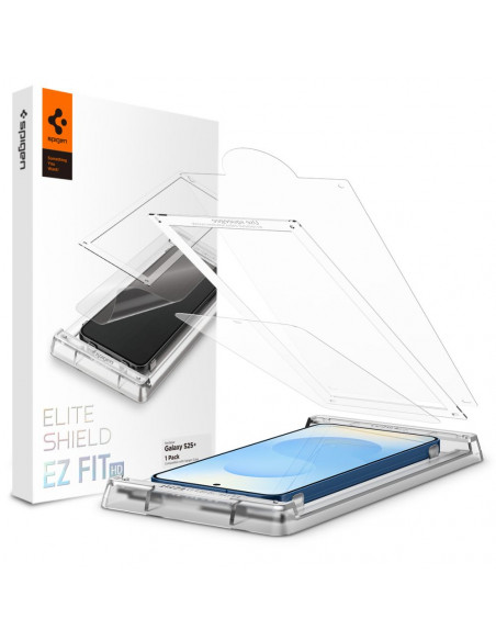
Hibridinis stiklas, skirtas „Samsung Galaxy S25+ ELITE SHIELD EZ FIT“ - skaidrus
