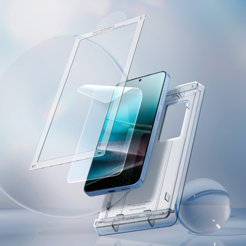 
Hibridinis stiklas, skirtas „Samsung Galaxy S25+ ELITE SHIELD EZ FIT“ - skaidrus
