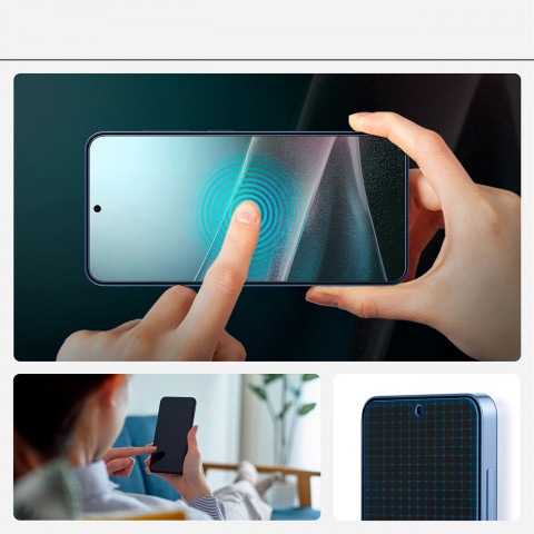 
Hibridinis stiklas, skirtas „Samsung Galaxy S25+ ELITE SHIELD EZ FIT“ - skaidrus
