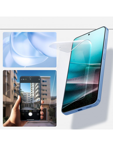 
Hibridinis stiklas, skirtas „Samsung Galaxy S25+ ELITE SHIELD EZ FIT“ - skaidrus
