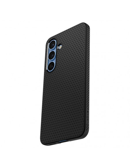 
„Samsung Galaxy S25 Liquid Air“ dėklas – matinės juodos spalvos
