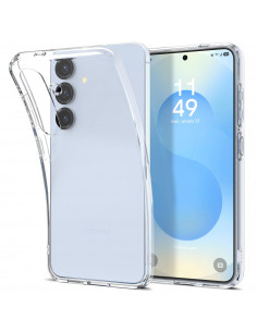 
„Samsung Galaxy S25“ skystųjų kristalų dėklas – skaidrus
