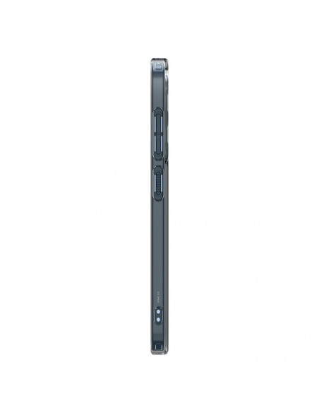 
„Samsung Galaxy S25“ skystųjų kristalų dėklas – juodas permatomas
