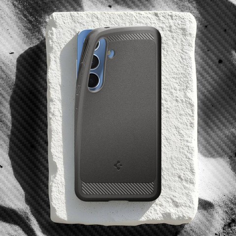 
„Samsung Galaxy S25 Rugged Armor MagSafe“ dėklas – pilkas
