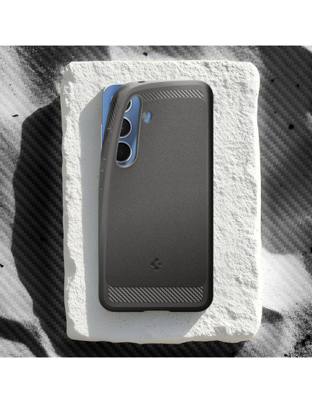 
„Samsung Galaxy S25 Rugged Armor MagSafe“ dėklas – pilkas
