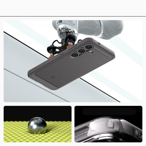
„Samsung Galaxy S25 Rugged Armor MagSafe“ dėklas – pilkas
