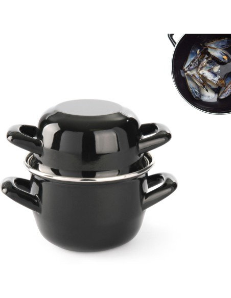Puodas padažui su dangčiu 0,8 l sk. 12 cm - Hendi 625606 Puodas padažui su dangčiu 0,8 l sk. 12 cm - Hendi 625606