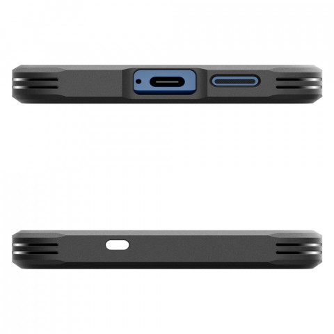 
„Samsung Galaxy S25“ dėklas su tvirtu „Tough Armor MagSafe“ stovu – žalias
