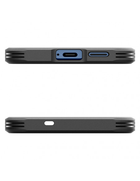 
„Samsung Galaxy S25“ dėklas su tvirtu „Tough Armor MagSafe“ stovu – žalias
