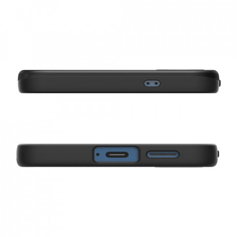 
„Samsung Galaxy S25“ plonas dėklas „Mag Fit“ – juodas
