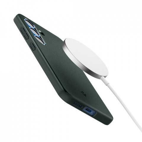 
„Samsung Galaxy S25“ plonas, „Mag Fit“ dėklas – žalias
