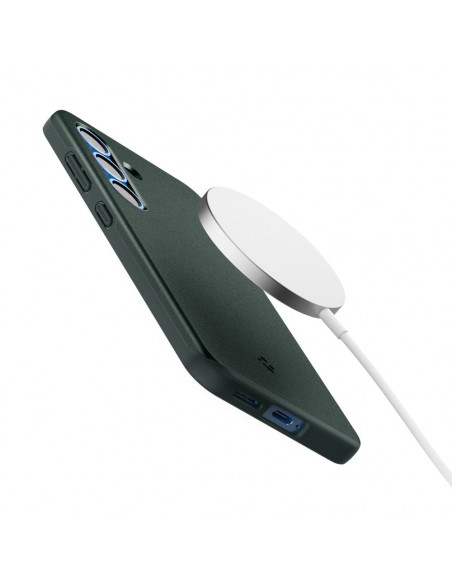 
„Samsung Galaxy S25“ plonas, „Mag Fit“ dėklas – žalias
