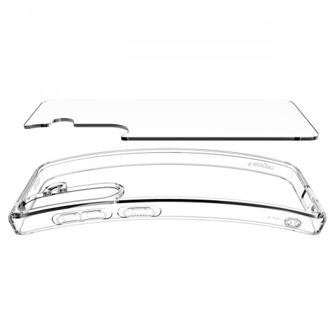 
„Samsung Galaxy S25 Ultra Hybrid“ dėklas – skaidrus
