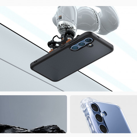 
„Samsung Galaxy S25 Ultra Hybrid“ dėklas – juodas
