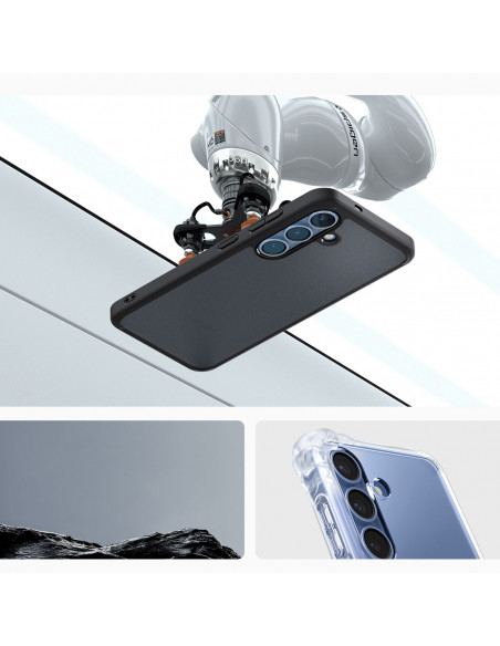 
„Samsung Galaxy S25 Ultra Hybrid“ dėklas – juodas
