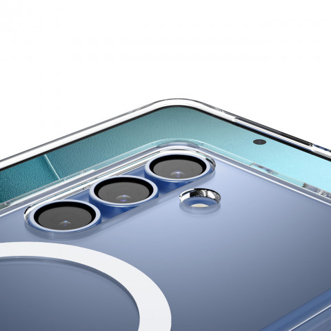 
„Samsung Galaxy S25 Ultra Hybrid Mag“ dėklas – skaidrus
