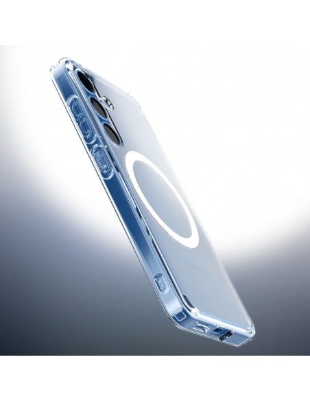 
„Samsung Galaxy S25 Ultra Hybrid Mag“ dėklas – skaidrus
