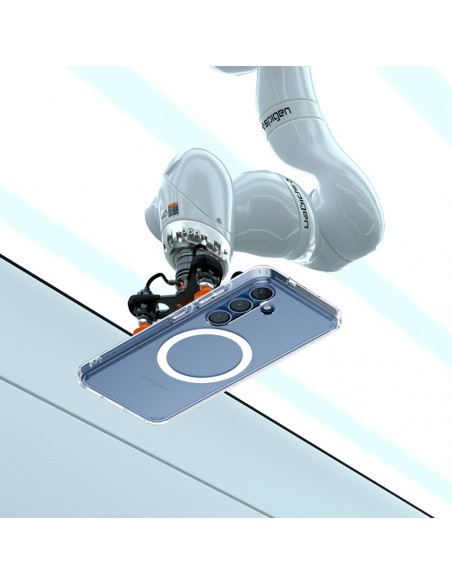 
„Samsung Galaxy S25 Ultra Hybrid Mag“ dėklas – skaidrus
