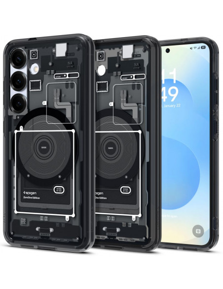 
„Samsung Galaxy S25 Zero One“ dėklas – juodas
