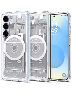 
Samsung Galaxy S25 Zero One Ultra Hybrid Mag dėklas – baltas
