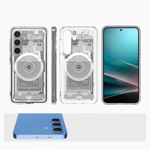 
Samsung Galaxy S25 Zero One Ultra Hybrid Mag dėklas – baltas
