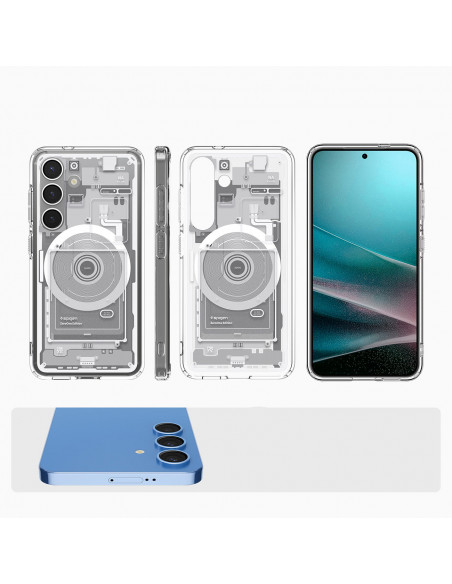 
Samsung Galaxy S25 Zero One Ultra Hybrid Mag dėklas – baltas
