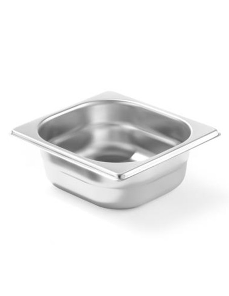 GN 1/6 nerūdijančio plieno konteineris Profi Line aukštis 100 mm - Hendi 801727