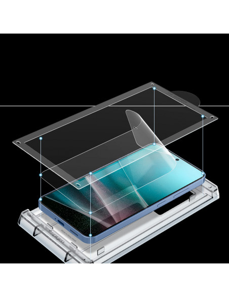 
Hibridinis stiklas, skirtas „Samsung Galaxy S25 ELITE SHIELD EZ FIT“ - skaidrus
