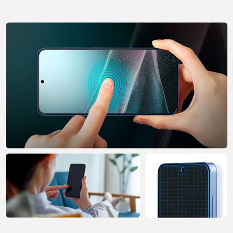 
Hibridinis stiklas, skirtas „Samsung Galaxy S25 ELITE SHIELD EZ FIT“ - skaidrus
