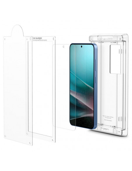 
Hibridinis stiklas, skirtas „Samsung Galaxy S25 ELITE SHIELD EZ FIT“ - skaidrus
