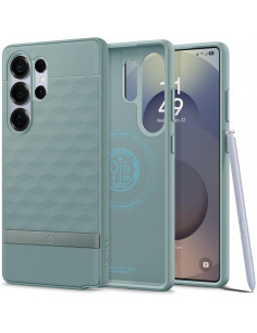 
„Caseology Parallax Mag MagSafe“ dėklas, skirtas „Samsung Galaxy S25 Ultra“ – žalias
