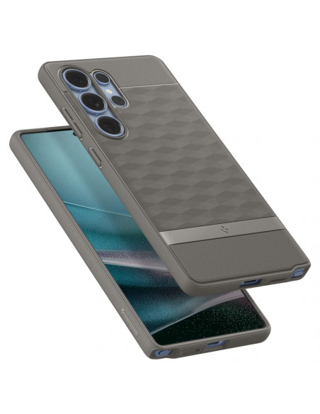 
„Samsung Galaxy S25 Ultra“ dėklas „Parallax Mag MagSafe“ – pilkas
