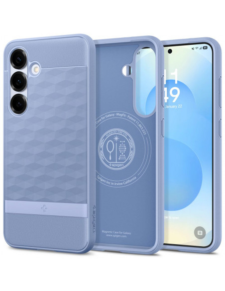 
„Caseology Parallax Mag MagSafe“ dėklas „Samsung Galaxy S25“ – violetinis
